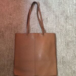 Banana Republic tan tote 14x13 in size